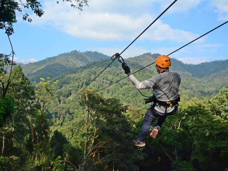清邁叢林飛索 – Zipline