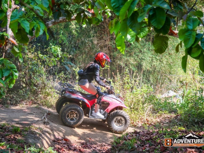 8Adventures ATV越野車+徒步行山綜合之旅 3700銖