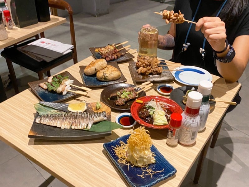 清邁CP值最高日式串燒店 Hakata Yakitori Bariuma
