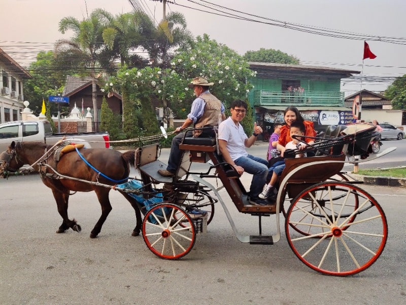 Horse Carriage in Lampang 3