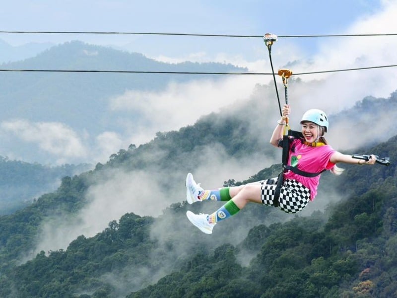 亞洲最長索道 – 金剛微笑 Zipline 叢林飛索套票 1700銖
