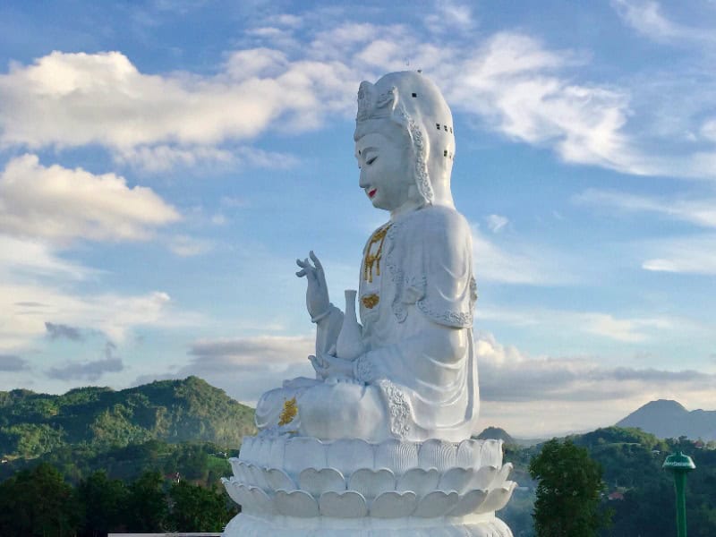 清萊 (H) 九層塔觀音寺+聖獅公園茶園+白廟+藍廟+長頸族村一日團 1500銖